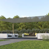 hanSe® schaduwdoek rechthoek waterdoorlatend 6x8m wit