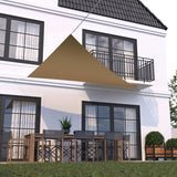 HanSe® Schaduwdoek Driehoek 90° Waterdoorlatend 3x4x5 m