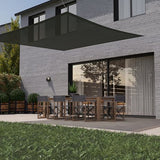 HanSe® Schaduwdoek Vierkant Waterdoorlatend 4x4 m - zonnedoek