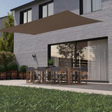 HanSe® Schaduwdoek Rechthoek Waterdoorlatend 3,5x4,5 m Zonnedoek