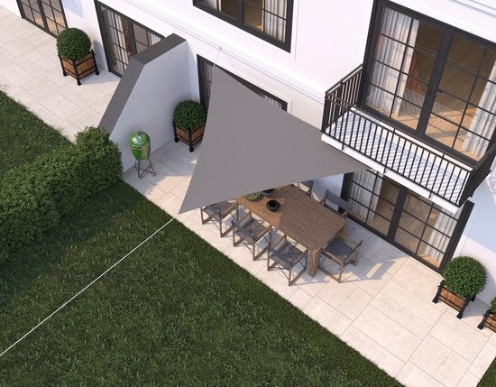 HanSe® Schaduwdoek Driehoek 4,5x4,5x4,5 m
