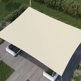 HanSe® Schaduwdoek Rechthoek Waterdoorlatend 6x7 m - zonnedoek
