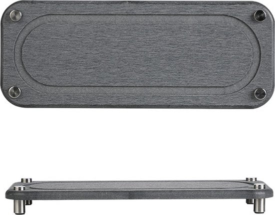 Badkamerplankje Design - Sink Organizer - Grijs - 28 x 11 cm - Home Sink Organizer - Gootsteen Organizer - Snel Drogend Badkamerplankje - Organizer voor in de badkamer