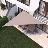 HanSe® Schaduwdoek Driehoek 90° Waterdoorlatend 4x5x6,8 m