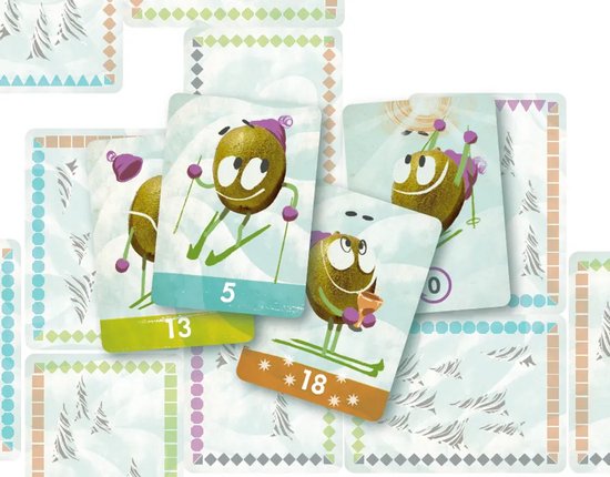 Zilverspar Games - Skiwi - Kaartspel - 1 tot 7 Spelers - Coöperative Game - Snel Spel - Familie Spel