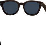 5one® Rome Walnut zonnebril met lens - houten dames zonnebril