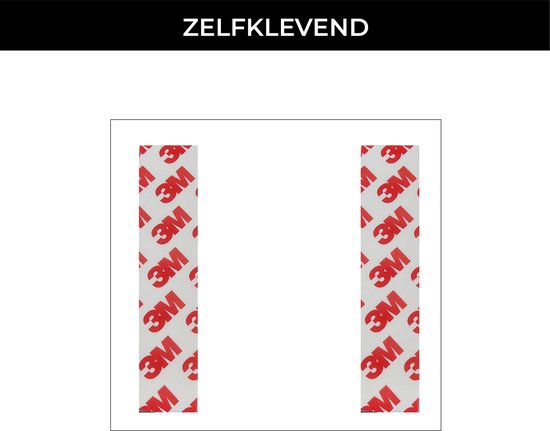 24ME® - 4 Stuks Camera bewaking bord - Zelfklevend - 10x10cm - Cameratoezicht - Camerabewaking