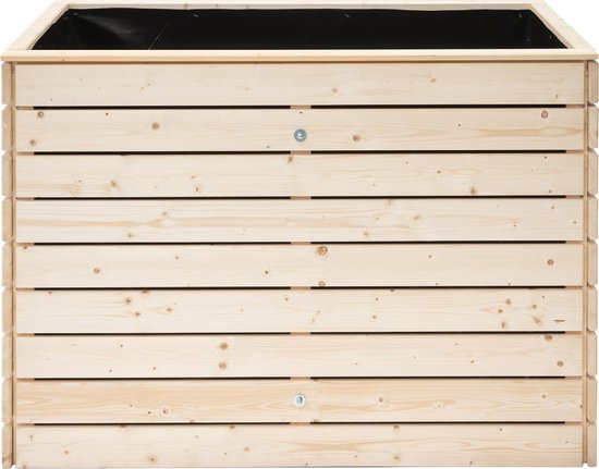 Westmann Houten Verhoogde Plantenbak Moestuin Asket L - 130x70x90cm