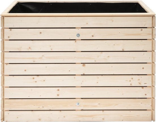 Westmann Houten Verhoogde Plantenbak Moestuin Asket L - 130x70x90cm