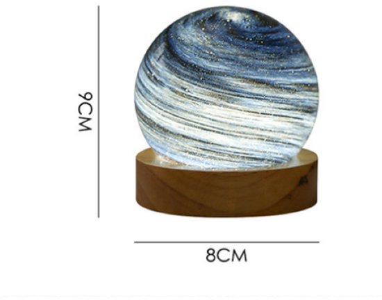 Nachtlamp - Lamp - 8 - 3D geprint
