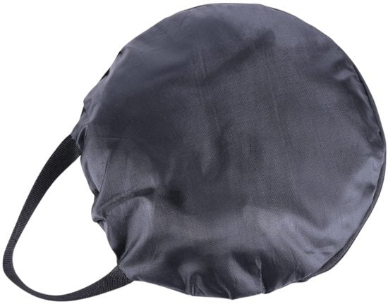 Hangend Droognet voor Kruiden - 8 Laags Droogrek met Ritsen - Opvouwbaar Droogrek voor Binnen en Buiten - Ø 60 cm - 120 cm Hoog – Inclusief Opbergtas – Ademend en Stevig