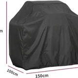 BBQ Hoes - 150 x 100 x 125 cm - Universeel - Barbecue Hoes Waterafstotend - BBQ Accessoires - Beschermhoes met Trekkoord - Gasbarbecue Accessoires