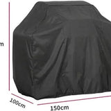 BBQ Hoes - 150 x 100 x 125 cm - Universeel - Barbecue Hoes Waterafstotend - BBQ Accessoires - Beschermhoes met Trekkoord - Gasbarbecue Accessoires