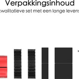 Telefoonhouder Fiets - Rood - Universeel - Telefoonklem - Houder voor Telefoon - GSM houder Fiets - Stuurbevestiging Telefoon - Universeel - Fiets Telefoon Houder