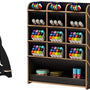 Bureau Organizer Hout - Pennenbakje - Desk Organizer - Pennenhouder - Bureau