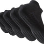 Hardloopsokken - 5 paar - Zwart - Maat 40-44 - Hardloopsokken - Running Socks - Korte Hardloop Sokken - Sportsokken - Tennissokken - Hardloopsokken Heren - Hardloopsokken Dames - Sportsokken Heren - S