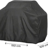BBQ Hoes - 150 x 100 x 125 cm - Universeel - Barbecue Hoes Waterafstotend - BBQ Accessoires - Beschermhoes met Trekkoord - Gasbarbecue Accessoires