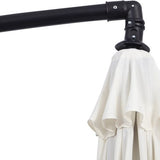 Zweefparasol 300 cm Rond - Creme