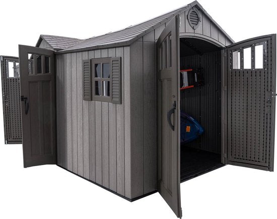 Lifetime - LG60351 - Tuinhuis - Tuinschuur - 241 x 243 x 610 cm