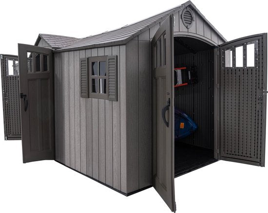 Lifetime - LG60351 - Tuinhuis - Tuinschuur - 241 x 243 x 610 cm