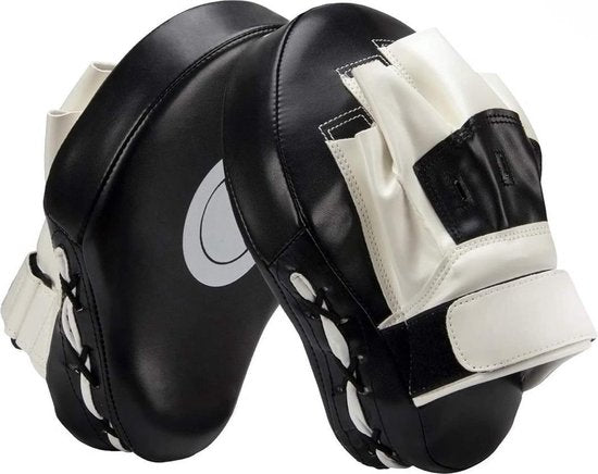 Stootkussens - Bokspads - Met Target - 2 Stuks - Zwart-Wit