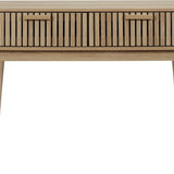 Sidetable Console Bijzettafel met 2 Laden Klaus - Bruin