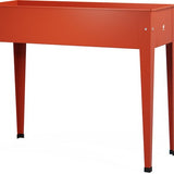 Herstera Garden® Urban Hoge Plantenbak Staal - 100x40x84cm - Rood