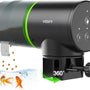 Automatische Voederautomaat met Timerfunctie - 200ml - Geschikt voor Vijver, Vlokken, Korrels en Tetra Visvoer - Visvoer Aquarium