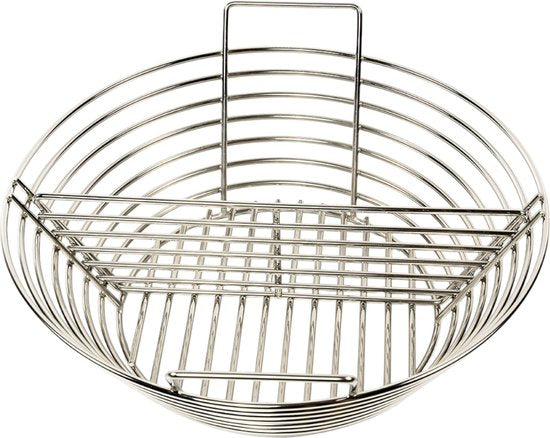 Kolenmand - Met Uitneembare Divider - Geschikt voor 21, 22, 23 en 24 Inch - RVS - Kamado Accessoires - BBQ Accessoires