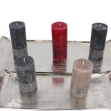 4goodz Zilveren Decoratieve Dienbladen Set – 2 Stuks Aluminium