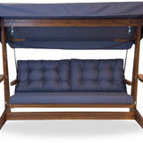 Westmann Viva 2400 Houten 3-zits Hollywood Schommelbank - Grijs