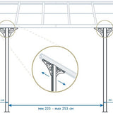 Westmann - SI06110 - Terrasoverkapping Bruce 617