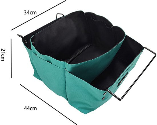 Ladder Gereedschapstas – Ladder Organizer met Meerdere Vakken – Ophangbare Gereedschapstas voor Ladder – Stevig & Opvouwbaar – 44 x 34 cm