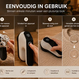 Elektrische Pluizenverwijderaar – Kledingontpluizer Oplaadbaar – Anti Pluis Apparaat voor Kleding, Bank, Wol & Meubels – USB-C – LED Display – Draadloze Kleding Shaver