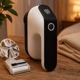 Elektrische Pluizenverwijderaar – Kledingontpluizer Oplaadbaar – Anti Pluis Apparaat voor Kleding, Bank, Wol & Meubels – USB-C – LED Display – Draadloze Kleding Shaver