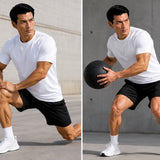 SparkNine Pulsegear sport t-shirt - heren - sneldrogend & ademend - XL - wit - lichtgewicht - ideaal voor trainen, rennen & fitness