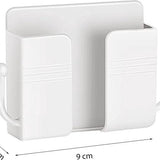 Afstandsbediening Houder - 6 Stuks - Wit - AB Houder- Houder voor Afstandsbediening voor aan de Muur - Remote Controll Holder