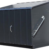 Trimetals® Stoweaway Metalen Berging TM11000 - Fietsenstalling - Antraciet