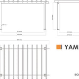 Sojag - SJ01016 - Paviljoen - Pergola - Partytent - 252 x 295 x 495 cm