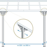 Westmann - SI06108W - Terrasoverkapping Bruce 556
