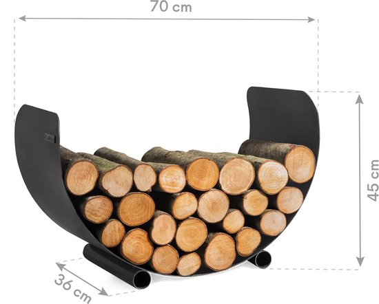 CookKing Houtopslag - Zwart