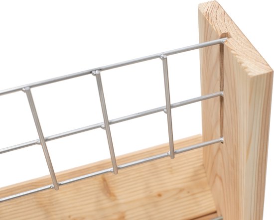 Westman Kruidenrek Plantenbak met traliewerk Viktoria L 50x80x95cm