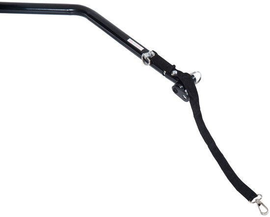 Fietsaanhanger met 20 inch wielen - Zwart/Rood