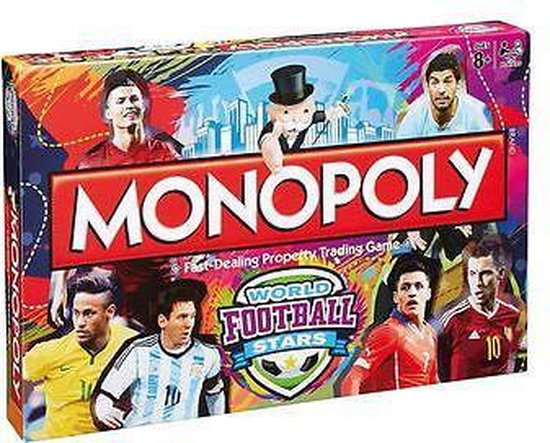 Monopoly - World Football Stars - Engelstalig