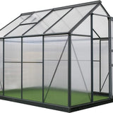 Westmann Aluminium kas Flora 66 | Antraciet | 192x192x202cm