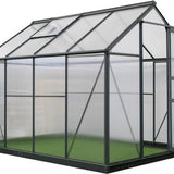 Westmann Aluminium kas Flora 68 | Antraciet | 252x192x201cm
