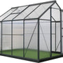 Westmann Aluminium kas Flora 68 | Antraciet | 252x192x201cm