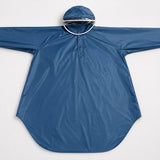 Regenponcho Volwassenen – Fietsponcho Waterdicht – Regenjas met Capuchon en Transparant Vizier – Herbruikbaar – Festival, Camping en Wandelen – Blauw