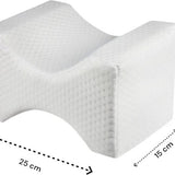 Kniekussen voor in Bed - Wit - Orthopedisch Kniekussen - Beenkussen - Zijslaapkussen - Zijslaap Kussen Voor In Bed - Heupklachten