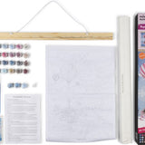Crafts&Co Schilderen op Nummer Volwassenen & Kinderen - Met Frame - 50 70